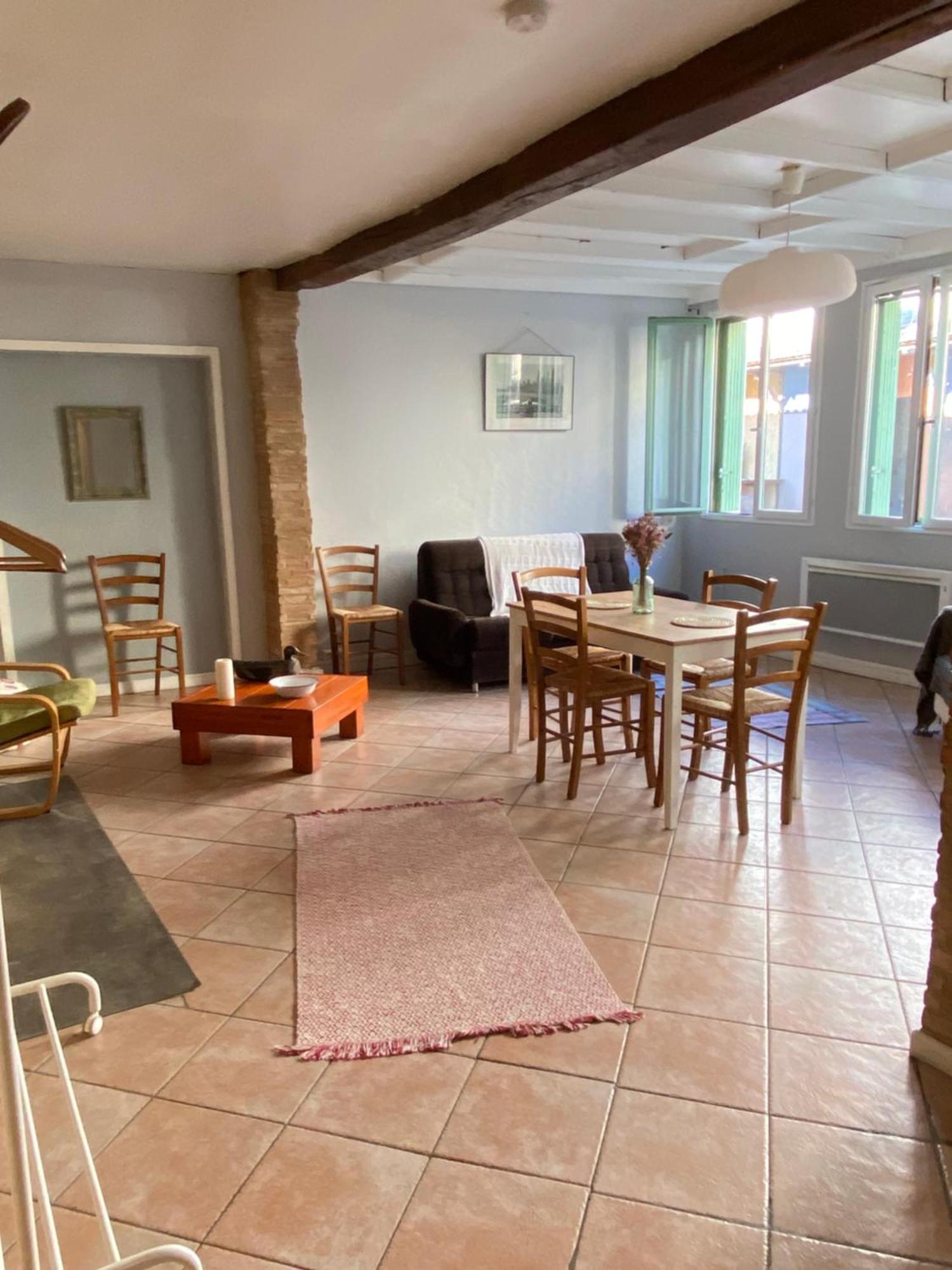 Appartement 3 Pieces Rdc Plein Centre Ville Marciac Ngoại thất bức ảnh